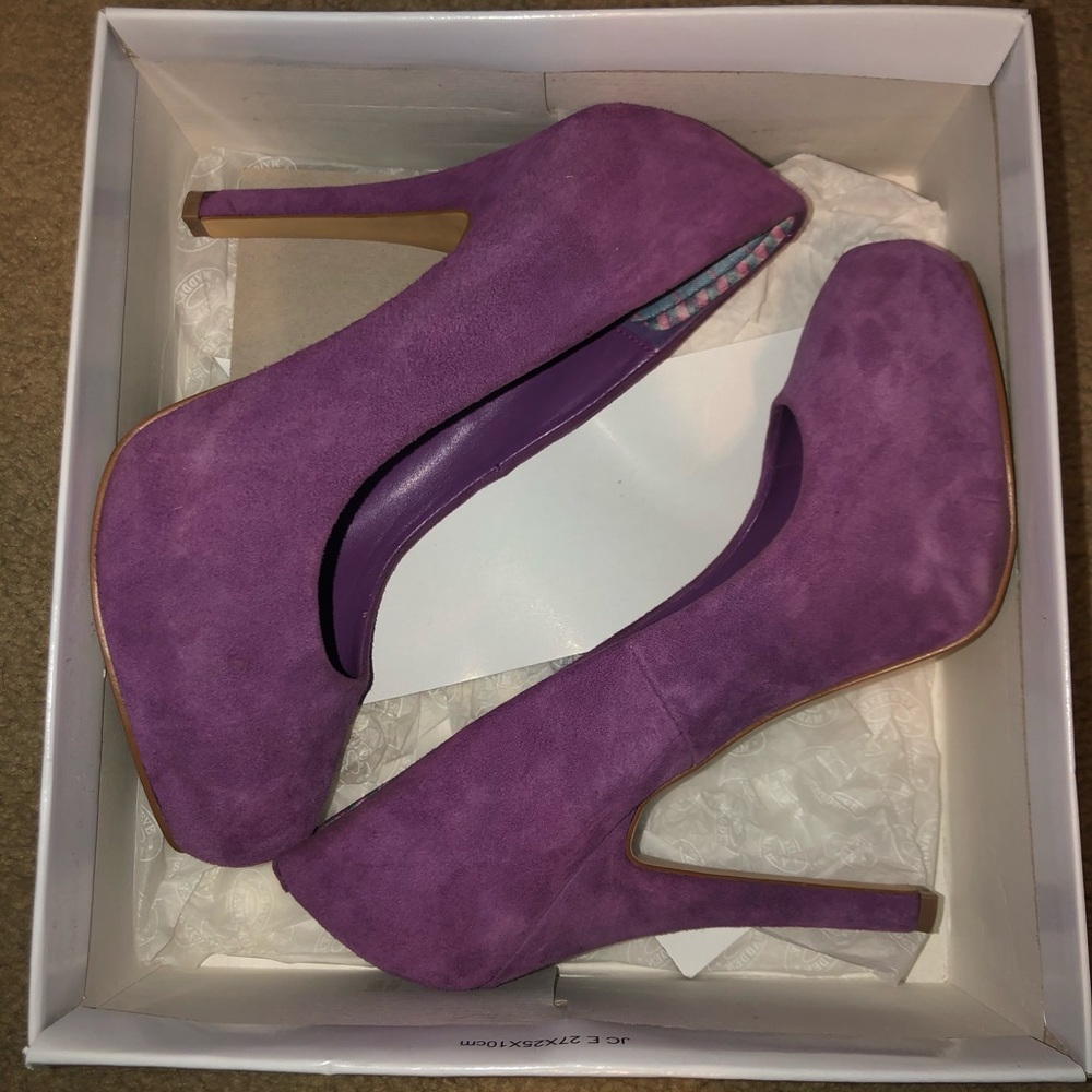 Steve Madden Purple Heels